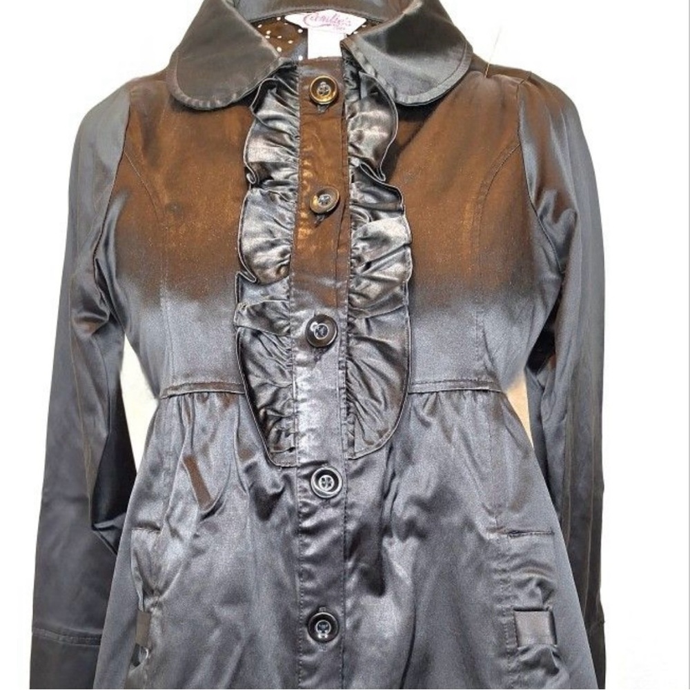 Candie's Satin Jacket-Dress Y2K